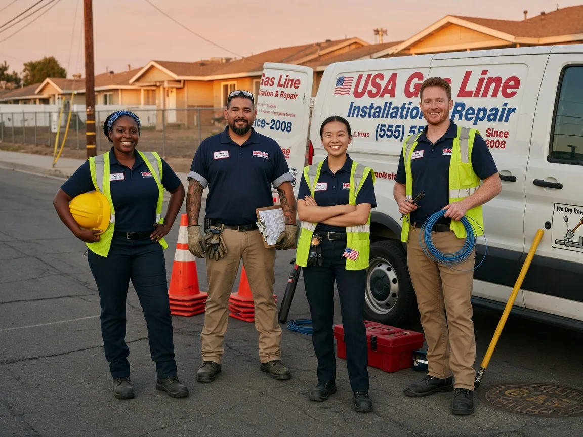 Gas Line Installation company in Moxee, WA